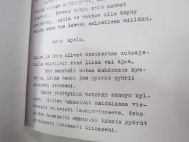 Vitsi- ja kaskukirja, ilman mitään tunnistetietoja tekijästä, painovuodesta tms.