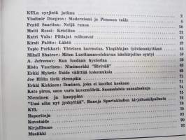 Kulttuurivihkot 1976 nr 5 - Kulttuurityöntekijäin Liitto ry julkaisu, Kristiina Halkola, Pentti Saaritsa, Ykspihlajan työväennäyttämö, KTLn syrjintä jatkuu, ym.