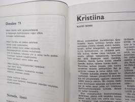 Kulttuurivihkot 1976 nr 5 - Kulttuurityöntekijäin Liitto ry julkaisu, Kristiina Halkola, Pentti Saaritsa, Ykspihlajan työväennäyttämö, KTLn syrjintä jatkuu, ym.