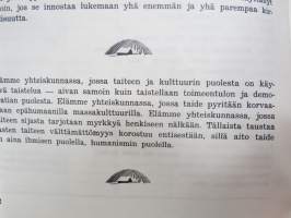 Kulttuurivihkot 1976 nr 8 - Kulttuurityöntekijäin Liitto ry julkaisu, Tommy Taberman, Matti Rossi, Kalevi Seilonen, Oiva Arvola, Jaana Lappo, Joel Pettersson, ym.