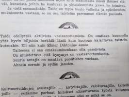 Kulttuurivihkot 1976 nr 8 - Kulttuurityöntekijäin Liitto ry julkaisu, Tommy Taberman, Matti Rossi, Kalevi Seilonen, Oiva Arvola, Jaana Lappo, Joel Pettersson, ym.