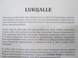 Esterin kirja - äitini Esterin ja isäni Arvin sekä heidän sukujensa muistoksi (Vesilahti)