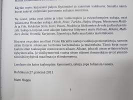 Esterin kirja - äitini Esterin ja isäni Arvin sekä heidän sukujensa muistoksi (Vesilahti)