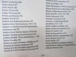 Esterin kirja - äitini Esterin ja isäni Arvin sekä heidän sukujensa muistoksi (Vesilahti)