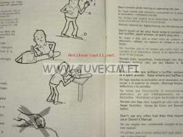 McCulloch chain saw Owner´s manual 1974 -moottorisaha käyttöohjekirja