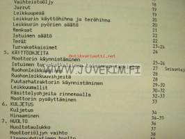 Honda H 4514H puutarhatraktori -käyttö- ja huolto-ohjeet