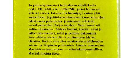 Kiitollisena muistan