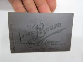 Elvinen Lindberg, Atelier James Bourn - Göteborg, Stockholm 1902 -visiittikorttivalokuva / visit card photo / cdv