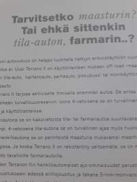 Nissan  Terrano 2, 1 / 97. Myynti esite  ja Varustelu  ja  tekniset  tiedot. Sivuja  yhteensä  12.