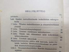 Laki tilusten rauhoittamisesta kotieläinten vahingonteolta (Aitauslaki) - Otavan asetuskokoelma 43