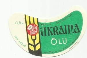 Ukraina  Olu -  olutetiketti