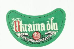 Ukraina  Olu -  olutetiketti