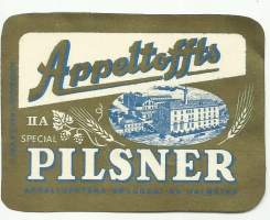 Appelstoff Pilsner -  olutetiketti