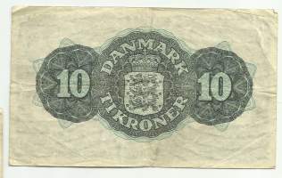 Tanska 10 kruunua 1945 seteli