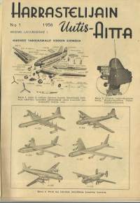 Harrastelijain Uutis-Aitta 1958 nr mm lentokoneet
