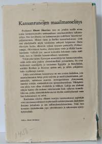 Kansanrunojen maailmanselitys