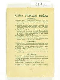 Teokset 5. Muistopainos: Aamuhämärä, Toverukset, Voittajat ja voitetut