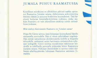 Jumala puhuu Raamatussa