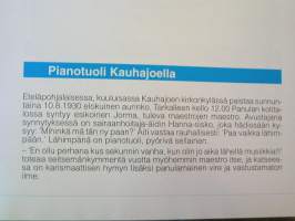 jorma panula,  maestron muotokuva.suomalaisia taiteilijota.4.. vakitan.pakettitarjous koko  s ja m   19x36no 35kg.  5e