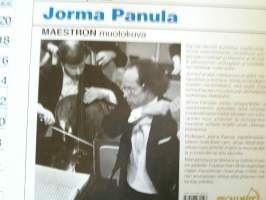 jorma panula,  maestron muotokuva.suomalaisia taiteilijota.4.. vakitan.pakettitarjous koko  s ja m   19x36no 35kg.  5e