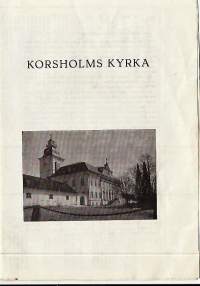 Korsholms Kyrka - matkailuesite 1977