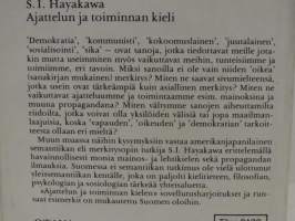Ajattelun ja toiminnan kieli