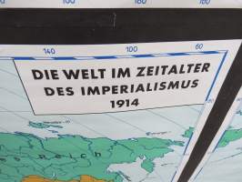 Weltgeschicte der Neuzeit - Uudenajan maailman historia 1450-1955, Flemming Verlag - seinäkartta / koulukartta