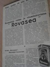 matka ihmisruumiin lävitse.tämä vihko sisältää myös sääennustukset kevätkuukausia varten ,huhti-syyskuu 1932 vakitan.pakettitarjous koko  s ja m   19x36 35kg.