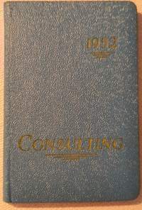 O.Y. Neuvotteleva Insinööritoimisto CONSULTING Helsinki - almanakka 1952. Vesivoima- ja rakennustekniikkaa.