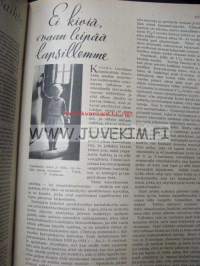 Kotiliesi 1935  Nr 9  Toukokuu 1935 (kansi Martta Wendelin). Runsaasti vuoden 1935 ajankuvaa ja mainoksia. Mm Heteka -mainos