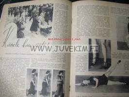 Kotiliesi 1935  Nr 9  Toukokuu 1935 (kansi Martta Wendelin). Runsaasti vuoden 1935 ajankuvaa ja mainoksia. Mm Heteka -mainos