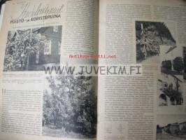 Kotiliesi 1935  Nr 9  Toukokuu 1935 (kansi Martta Wendelin). Runsaasti vuoden 1935 ajankuvaa ja mainoksia. Mm Heteka -mainos