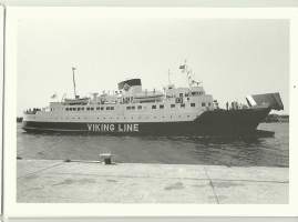 Viking 2  - laivapostikortti  postikortti laivakortti kulkematon