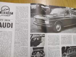 Motor 1965 / 12 Kansikuva Glas 2600.Audi Auto Union. Ansa Ikonen, Simca 1000. Mercedes-Benz 600...