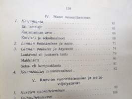 Maanviljelysoppi lyhyesti esitettynä - N. Ödegaardin mukaan laatinut J.E. Sunila