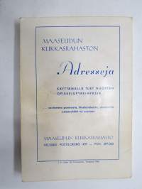 Yhteiskunnallisen korkeakolun muistio 1964-1965 (Nykyään Tampereen yliopisto) -vuosikirja opettaja-, luennoitsija sekä opiskelijatietoineen