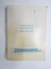 Tampereen yliopiston muistio 1967-1968 (entinen Tampereen Yhteiskunnallinen Korkeakolu) -vuosikirja opettaja-, luennoitsija sekä opiskelijatietoineen