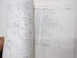 Suzuki DT4 outboard parts catalogue 1987-4, illustrations / perämoottori, varaosaluettelo räjäytyskuvineen