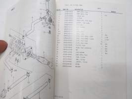 Suzuki DT3.5 outboard parts catalogue 1983-11, illustrations / perämoottori, varaosaluettelo räjäytyskuvineen