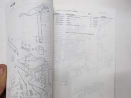 Suzuki DT55/DT65 outboard parts catalogue 1987-5, illustrations / perämoottori, varaosaluettelo räjäytyskuvineen