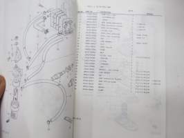 Suzuki DT8 outboard parts catalogue 1987-5, illustrations / perämoottori, varaosaluettelo räjäytyskuvineen