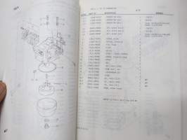 Suzuki DT9.9 VJ outboard parts catalogue 1987-4, illustrations / perämoottori, varaosaluettelo räjäytyskuvineen