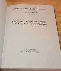 Vanhoja tamperelaisia aikakirjain pimennostaTampere-seuran julkaisuja no 5