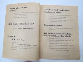 Yliveto - Jalkinekorjaamo - Merimiehenkatu 20, Helsinki -esite