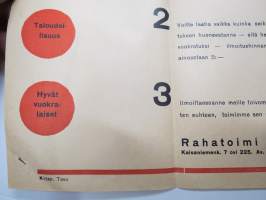 Näin tehdään käteistä rahaa ja äkkiä - Rahatoimi -esite