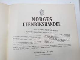 Norges utenrikshandel 1946 nr 16 - norjalainen ulkomaankauppaliiton &quot;Norges Exportråd&quot; -julkaisu