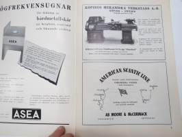 Svensk Utrikeshandel 1947 nr 15, ruotsalainen ulkomaankaupan lehti - Sveriges Allmänna Exportförening -julkaisu