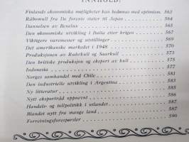 Norges utenrikshandel 1948 nr 15 - norjalainen ulkomaankauppaliiton &quot;Norges Exportråd&quot; -julkaisu