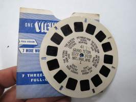 View-Master 41 Grand Teton National Park I, Wyoming, USA -reel / kuvakiekko