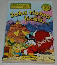 Aku Ankan taskukirja 144	Joka tietoa lisää…